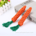 Pet Carrots Shape Knot Rope Toys